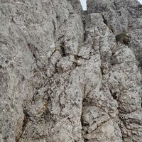 Aufstieg (I) zum Grat zur Kreuzspitze