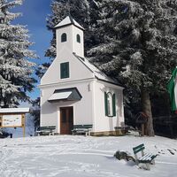 Glückskapelle Winter in der Oststeiermark