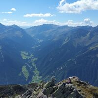 Blick ins Suggadintal - Richtung Gargellen