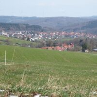 Blick auf Eschenstruth