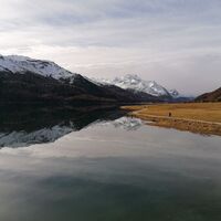 am Champfèrersee