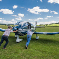 Der Segel- und Motorflugplatz Rennefeld