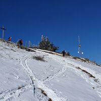 5.0 km Gipfelkreuz und Sendemast