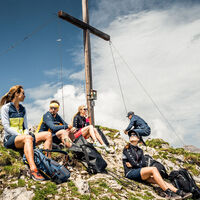 Am Gipfel der Gehrenspitze