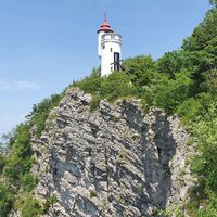 Blick vom Aussichtsbankerl