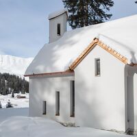 Familien Lichter Kapelle im Winter