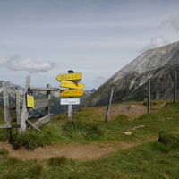 In der Riedingscharte