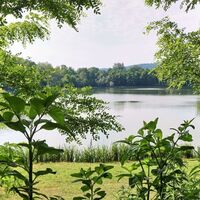 Vorbei geht es am Röcksee