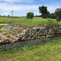Aufbau einer Römerstraße beim Chiemsee