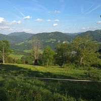 Abstieg am Weg Richtung Kapelle