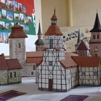 Im Dorfkirchenmuseum in Garitz