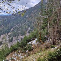 Ausblick vom "Gipfel"  Richtung Osten