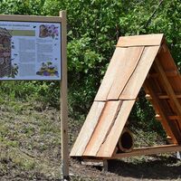Insektenhotel am Waldlehrpfad in Eisenach