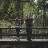 Auf der Brücke der Ebbemoore