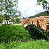 Skulptur brücke