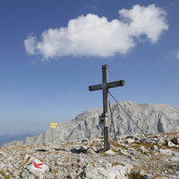 Gipfelkreuz am Hohen Brett