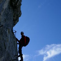 oben nochmal im Schatten und steiler