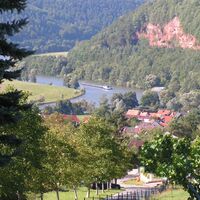 Blick über Dorfprozelten