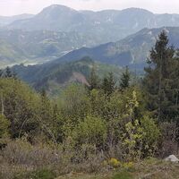 18.6 km Blick Richtung Murtal und Rennfeld