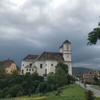 Ausblick auf die Basilika am Weizberg, Weiz, Oststeiermark