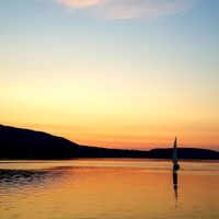 Abendstimmung am Tegernsee