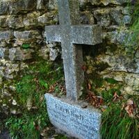 Steinkreuz am Engländerfelsen