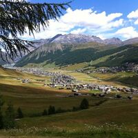 Blick auf Livigno