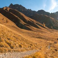 Bei der Alp Trupchun