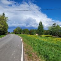 Landschaft mit Feldern in Äitsaari