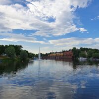Hafen in Havelberg an der Elbe