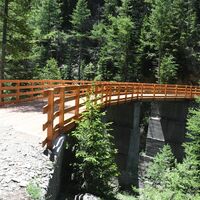 Decauville - Brücke über den Rio Valfredda