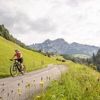 Abfahrt vom St. Martiner Hirschbichl