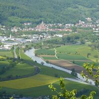 Blick auf Bad Sooden-Allendorf und die Werra