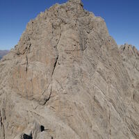 am NW-Grat der Lavanter Gamswiesenspitze - Blick zur Kleinen Sandspitze