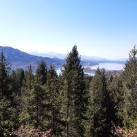 Pirkerkogel, Blick auf Wörthersee