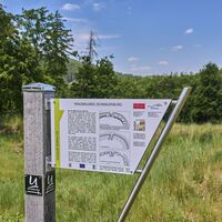 Geoparkstation G4 an der Schwalenburg