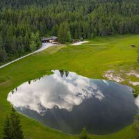 Lottensee mit Lottenseehütte