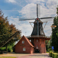 Kreutzmanns Mühle in Werlte, eineinhalbstöckiger Galerie-Holländer an der Kirchstraße 02 ©Emsland Tourismus GmbH.JPG