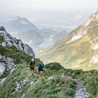 Scheffau_Aufstieg Treffauer_Wilder Kaiser
