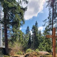 Trail zw. Gipfelkreuz und Sender Liebenau