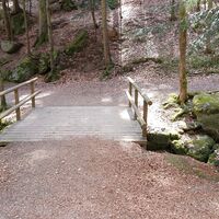 34.1 km Brücke zum späteren leichten Abstieg