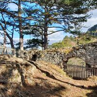 Höchster Punkt der Ruine