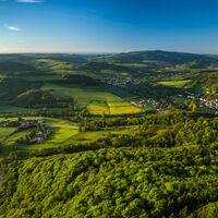 Aussichtspunkt oberhalb von Ulmet