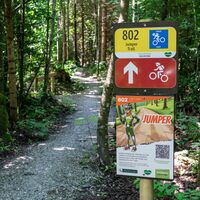 Beschilderung Jumper Trail