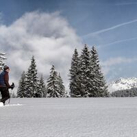 Unterwegs in der Schneeschuh-Arena Prättigau