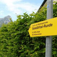 Start-Tafel bei Teichschloß
