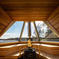 Santa Glass Sauna