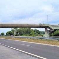 Designerbrücke Teichbreite