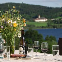 Knoblauchkeusch'n Terrasse Schrattenfeld
