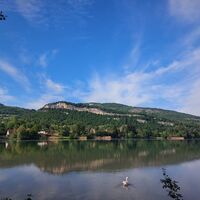 Blick auf die Rhône